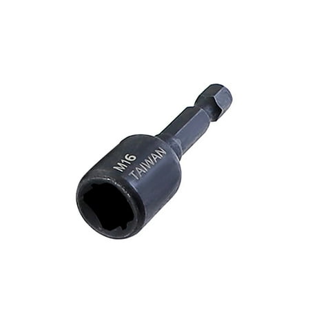 1/4 Inch Shank Socket Adapter Power Drill Air Screwdriver Alloy Steel Hex Tap Die Socket Adapter 8pcs
1/4 Inch Shank Socket Adapter Power Drill Air Screwdriver Alloy Steel Hex Tap Die Socket Adapter 8pcs