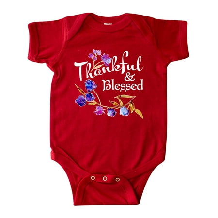 Inktastic Thankful and Blessed Inspirational Saying with Flowers Gift Baby Boy or Baby Girl Bodysuit
Inktastic Thankful and Blessed Inspirational Saying with Flowers Gift Baby Boy or Baby Girl Bodysuit
