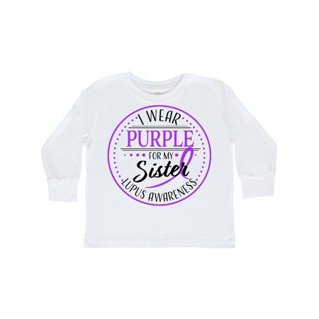 Inktastic I Wear Purple for my Sister- Lupus Awareness Gift Toddler Boy or Toddler Girl Long Sleeve T-Shirt
Inktastic I Wear Purple for my Sister- Lupus Awareness Gift Toddler Boy or Toddler Girl Long Sleeve T-Shirt
