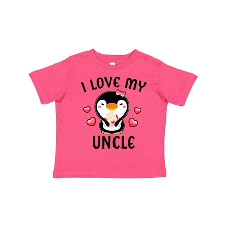 Inktastic I Love My Uncle with Cute Penguin and Hearts Gift Toddler Toddler Girl T-Shirt
Inktastic I Love My Uncle with Cute Penguin and Hearts Gift Toddler Toddler Girl T-Shirt