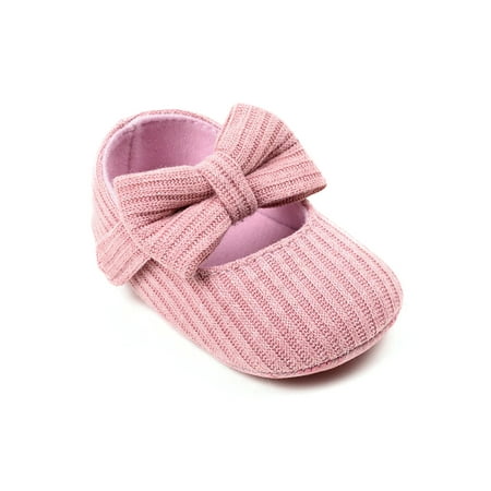 Rotosw Baby Girls Crib Shoes Soft Sole Mary Jane Prewalker Flats Breathable First Walker Princess Dress Shoe Party Cute Pink Bow 4C
Rotosw Baby Girls Crib Shoes Soft Sole Mary Jane Prewalker Flats Breathable First Walker Princess Dress Shoe Party Cute Pink Bow 4C