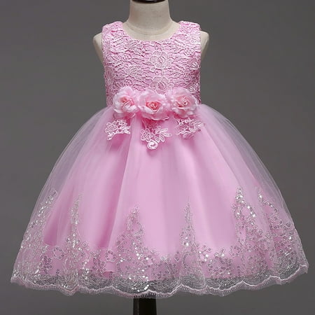 Leutsin Floral Baby Girl Princess Bridesmaid Pageant Gown Birthday Party Wedding Dress
Leutsin Floral Baby Girl Princess Bridesmaid Pageant Gown Birthday Party Wedding Dress