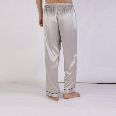Clearance! Men s Classic Stretch Silk Pajamas Solid Color Silk Men s Casual Pajamas Loose Home Wear
Clearance! Men s Classic Stretch Silk Pajamas Solid Color Silk Men s Casual Pajamas Loose Home Wear
