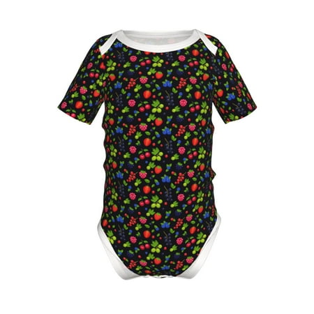 Yiaed Berries Print Infant Climbing Short Sleeve Onesie One-Piece Baby Bodysuit Clothes 0-12 Months -9M
Yiaed Berries Print Infant Climbing Short Sleeve Onesie One-Piece Baby Bodysuit Clothes 0-12 Months -9M