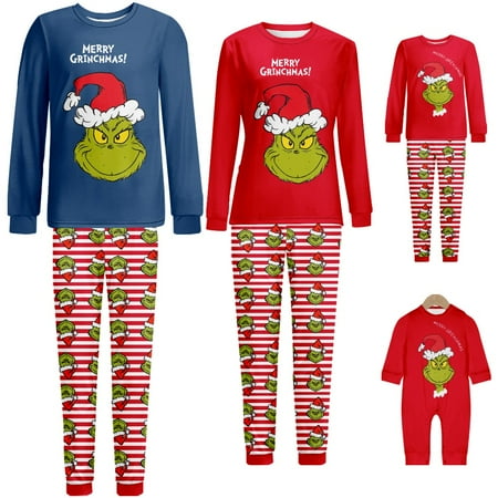 Grinch Christmas Pajamas for Family Christmas Pjs Matching Sets for Women/Men/Kids/Couples
Grinch Christmas Pajamas for Family Christmas Pjs Matching Sets for Women/Men/Kids/Couples