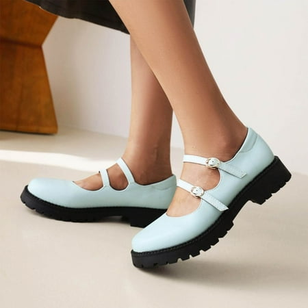 UTTOASFAY Women S Boots Clearance Women Leather Shoes England Shallow Mouth Thick with Single Shoes Retro Shoe Belt Buckle Student Shoes Women S Shoes Flash Picks
UTTOASFAY Women S Boots Clearance Women Leather Shoes England Shallow Mouth Thick with Single Shoes Retro Shoe Belt Buckle Student Shoes Women S Shoes Flash Picks
