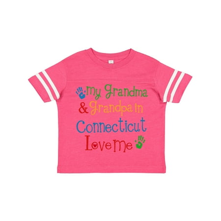 Inktastic Connecticut Grandma Grandpa Love Me Gift Toddler Boy or Toddler Girl T-Shirt
Inktastic Connecticut Grandma Grandpa Love Me Gift Toddler Boy or Toddler Girl T-Shirt