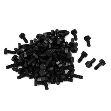 Unique Bargains M4x10mm Full Thread Nylon Metric Hex Hexagon Head Cap Screw Bolt Black 100Pcs
Unique Bargains M4x10mm Full Thread Nylon Metric Hex Hexagon Head Cap Screw Bolt Black 100Pcs