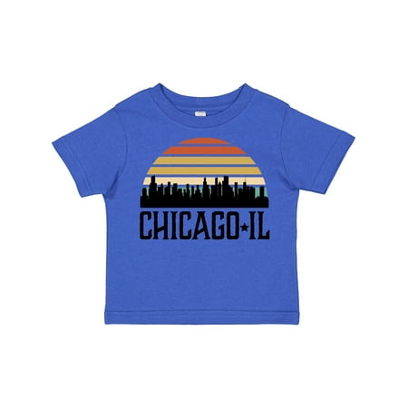 Inktastic Chicago Illinois Skyline Vintage Gift Toddler Boy or Toddler Girl T-Shirt
Inktastic Chicago Illinois Skyline Vintage Gift Toddler Boy or Toddler Girl T-Shirt