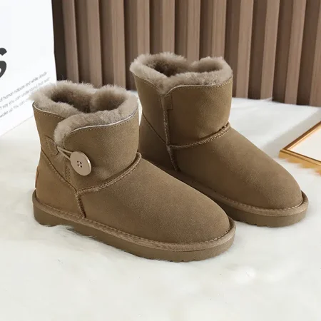Women‘s Button Decor Snow Boots Warm Plush Lined Snow Boots Fashion Slip On Short Boots Women‘s Footwear
Women‘s Button Decor Snow Boots Warm Plush Lined Snow Boots Fashion Slip On Short Boots Women‘s Footwear
