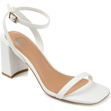 Journee Collection Womens Chasity Pump 8 White