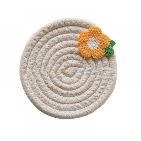 Potholders Trivets 100% Pure Cotton Thread Weave Hot Pot Holders Stylish Coasters Hot Pads Hot Mats Spoon Rest For Cooking and Baking by Diameter 7 Inches (Beige)
Potholders Trivets 100% Pure Cotton Thread Weave Hot Pot Holders Stylish Coasters Hot Pads Hot Mats Spoon Rest For Cooking and Baking by Diameter 7 Inches (Beige)