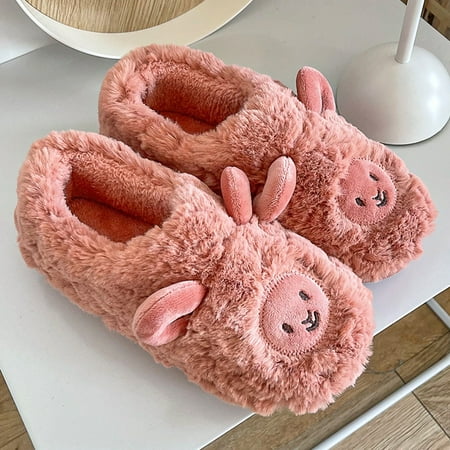 CoCopeaunt Women Winter Home Fur Slippers Cute Animal Non-Slip Soft Warm House Indoor Bedroom Men Couples Boys Girl Memory Foam Floor Shoes
CoCopeaunt Women Winter Home Fur Slippers Cute Animal Non-Slip Soft Warm House Indoor Bedroom Men Couples Boys Girl Memory Foam Floor Shoes