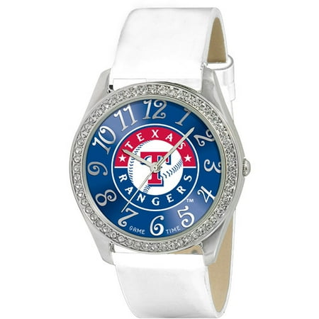 Game Time Women's MLB-GLI-TEX "Glitz" Watch - Texas Rangers