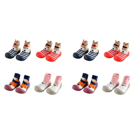 2pcs Infant Cartoon Design Soft Rubber Bottom Anti-Slip Floor Socks Boots Newborn Baby Big Head Shoes
2pcs Infant Cartoon Design Soft Rubber Bottom Anti-Slip Floor Socks Boots Newborn Baby Big Head Shoes