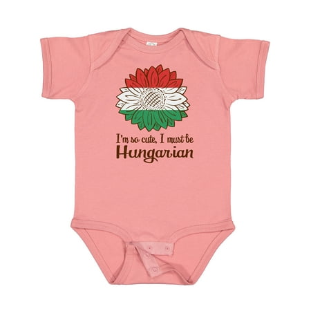 Inktastic I m So Cute I Must Be Hungarian Hungary Sunflower Gift Baby Boy or Baby Girl Bodysuit
Inktastic I m So Cute I Must Be Hungarian Hungary Sunflower Gift Baby Boy or Baby Girl Bodysuit