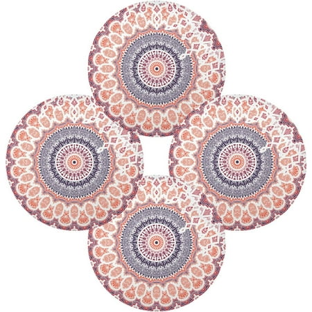 Coolnut Mexican Talavera Round Placemats Set of 4 Non-Slip Heat Resistant Washable Table Mats for Kitchen Dining Table Decoration 15.4 Inch
Coolnut Mexican Talavera Round Placemats Set of 4 Non-Slip Heat Resistant Washable Table Mats for Kitchen Dining Table Decoration 15.4 Inch