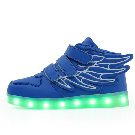 Girls Casual LED Rechargeable USB Sneakers Colorful Glitter Wing Design Shoes For Outdoor Sports
Girls Casual LED Rechargeable USB Sneakers Colorful Glitter Wing Design Shoes For Outdoor Sports