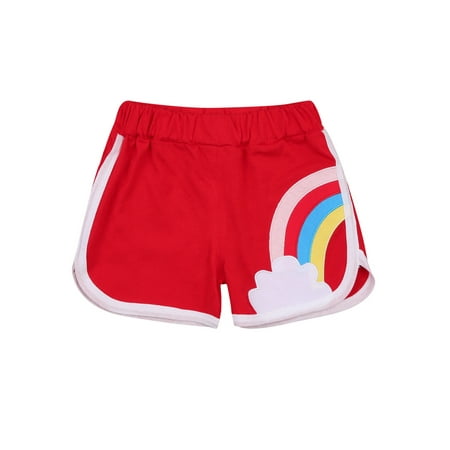 JYYYBF Toddler Baby Unisex Gym Shorts Cute Rainbow Print Casual Mid-waist Cotton Loose Sports Pants for Kids 2-7 Years
JYYYBF Toddler Baby Unisex Gym Shorts Cute Rainbow Print Casual Mid-waist Cotton Loose Sports Pants for Kids 2-7 Years