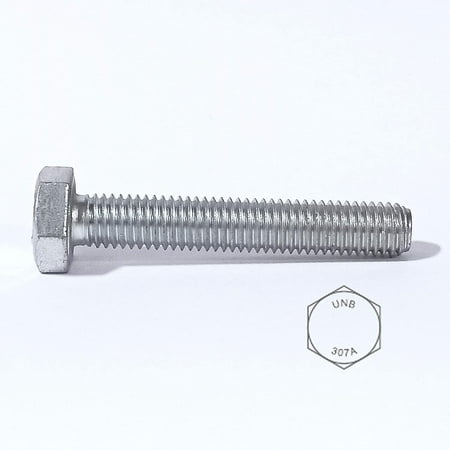 Hex Head Cap Screw 5/8 -11 Thread 1-1/4 Long Fully Threaded Grade A Zinc Plated
Hex Head Cap Screw 5/8 -11 Thread 1-1/4 Long Fully Threaded Grade A Zinc Plated