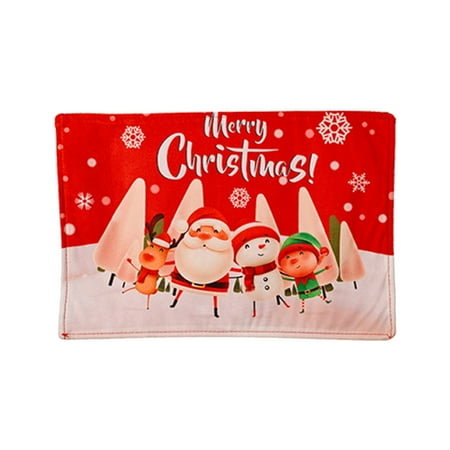 Christmas Decorated Placemats Festive Home Accessories Cartoon Printed Table Runner Creative Printed round Mat Modern Kitchen Table Set for 4 Disposable Place Mats Indoor Dining Baby
Christmas Decorated Placemats Festive Home Accessories Cartoon Printed Table Runner Creative Printed round Mat Modern Kitchen Table Set for 4 Disposable Place Mats Indoor Dining Baby