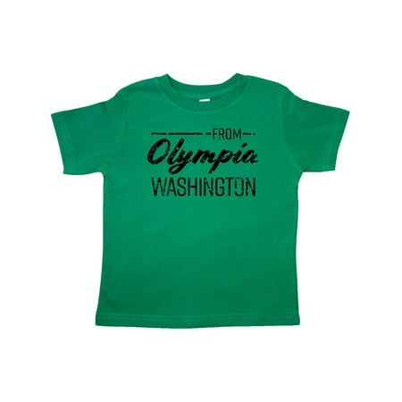 Inktastic From Olympia Washington in Black Distressed Text Gift Toddler Boy or Toddler Girl T-Shirt
Inktastic From Olympia Washington in Black Distressed Text Gift Toddler Boy or Toddler Girl T-Shirt