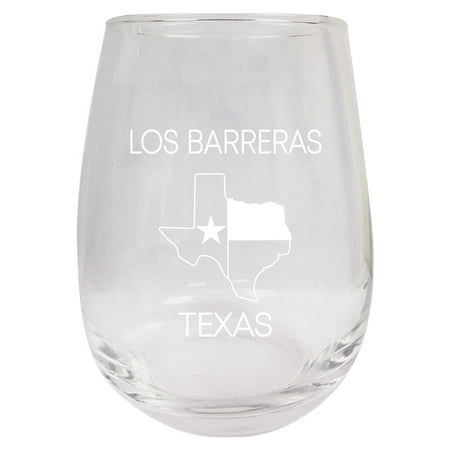 Los Barreras Texas Souvenir 9 Ounce Laser Engraved Stemless Wine Glass State Flag Design 2-Pack
Los Barreras Texas Souvenir 9 Ounce Laser Engraved Stemless Wine Glass State Flag Design 2-Pack