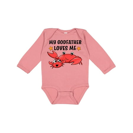Inktastic My Godfather Loves Me- Cute Crab Family Gift Baby Boy or Baby Girl Long Sleeve Bodysuit
Inktastic My Godfather Loves Me- Cute Crab Family Gift Baby Boy or Baby Girl Long Sleeve Bodysuit