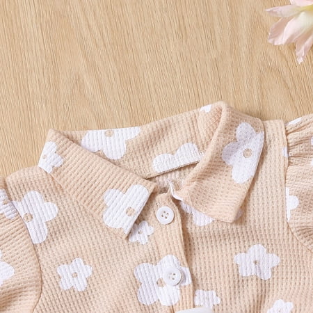 Vedolay One Piece Bodysuit For Baby Baby Girl s Casual Ruffle Sleeveless Summer Rompers Wide Leg Swiss Dots Short Jumpsuits Beige 6-12 Months
Vedolay One Piece Bodysuit For Baby Baby Girl s Casual Ruffle Sleeveless Summer Rompers Wide Leg Swiss Dots Short Jumpsuits Beige 6-12 Months