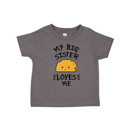 Inktastic My Big Sister Loves Me with Taco Illustration Gift Toddler Boy or Toddler Girl T-Shirt
Inktastic My Big Sister Loves Me with Taco Illustration Gift Toddler Boy or Toddler Girl T-Shirt