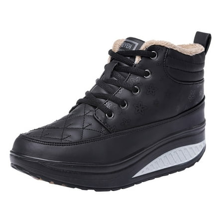 Follure Girl women s casual shoes Winter Women Casual Wedge Platform Sneakers Thick Bottom Keep Warm Cotton Shoes Black 37
Follure Girl women s casual shoes Winter Women Casual Wedge Platform Sneakers Thick Bottom Keep Warm Cotton Shoes Black 37