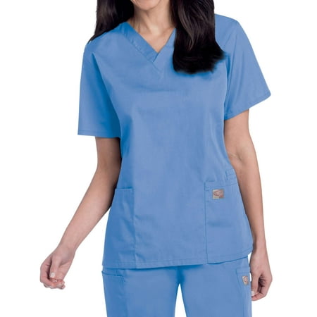 ScrubZone by Landau Women s V-Neck Scrub Top Style 70221