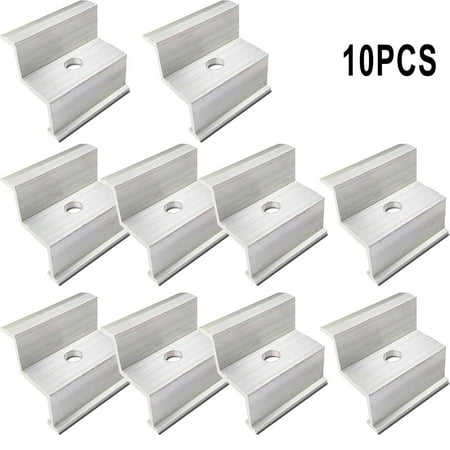 Premium Photovoltaic Solar Aluminum End Clamp 35/40mm Module Height assembly 10pcs 35mm
Premium Photovoltaic Solar Aluminum End Clamp 35/40mm Module Height assembly 10pcs 35mm