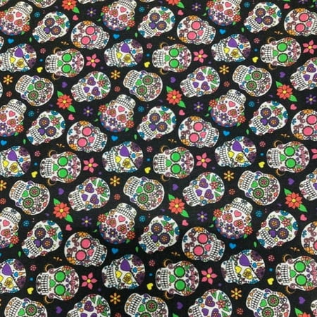 Handmade Placemat or Table Runner Sugar Skulls