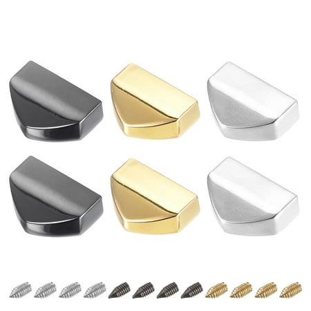 Uxcell Metal Triangle Zipper Tail Clip with Screws 0.63 Zipper Buckle Tails Stopper Golden Silver Black 6 Pack
Uxcell Metal Triangle Zipper Tail Clip with Screws 0.63 Zipper Buckle Tails Stopper Golden Silver Black 6 Pack