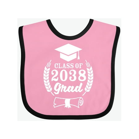 Inktastic Class of 2038 Grad with Diploma and Graduation Cap Gift Baby Boy or Baby Girl Bib
Inktastic Class of 2038 Grad with Diploma and Graduation Cap Gift Baby Boy or Baby Girl Bib