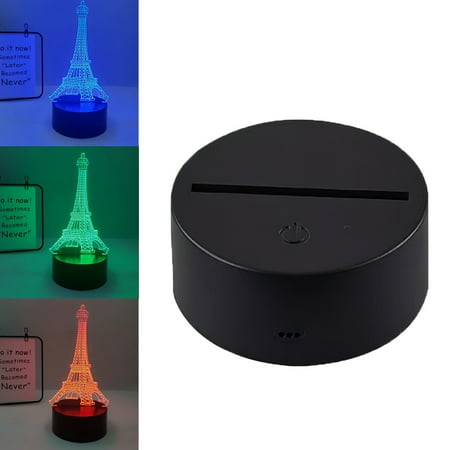 DTOWER LED 3D Night Light Pattern Bedside Lamp Touch Switch Sleeping Lamp Bedroom Bedside Shape Night Lamp
DTOWER LED 3D Night Light Pattern Bedside Lamp Touch Switch Sleeping Lamp Bedroom Bedside Shape Night Lamp