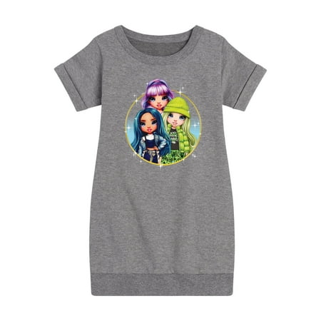Rainbow High - Violet Skyler Jade - Toddler And Youth Girls Fleece Dress