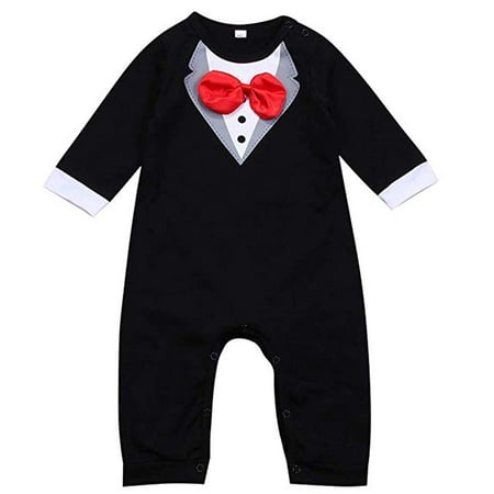 Infant Baby Boys Gentleman Formal Suit Romper Jumpsuit Bodysuit Toddler Clothes Outfit
Infant Baby Boys Gentleman Formal Suit Romper Jumpsuit Bodysuit Toddler Clothes Outfit
