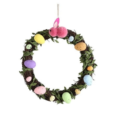 Large Wreath with Lights Rabbit Rabbit Shape Easter Decoration Handmade Rattan DIY Wreath Pendant Foldable Wreath Rattan Wreath Hat Wire Wreath Form
Large Wreath with Lights Rabbit Rabbit Shape Easter Decoration Handmade Rattan DIY Wreath Pendant Foldable Wreath Rattan Wreath Hat Wire Wreath Form