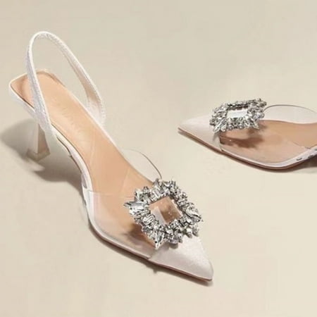 Spring and Autumn Fashion New Sexy Banquet Comfortable Crystal Transparent Solid Color Pointed Toe Women s High Heels WHITE 41
Spring and Autumn Fashion New Sexy Banquet Comfortable Crystal Transparent Solid Color Pointed Toe Women s High Heels WHITE 41