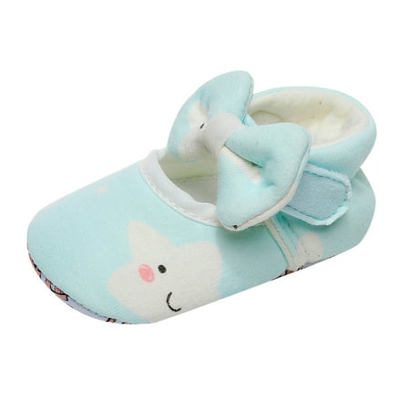 WZHKSN Baby Boys Girls Toddler Light Blue Comfortable Shoes 12