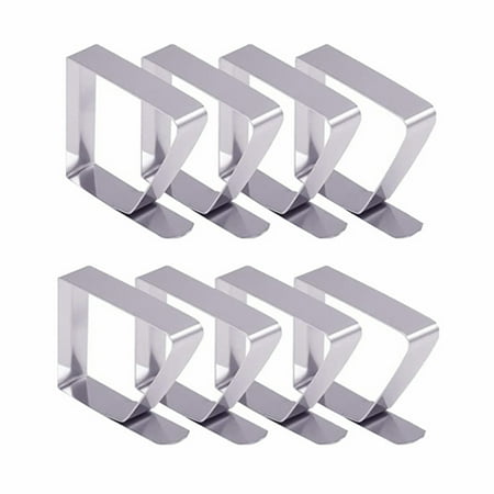 opvise 8Pcs Table Cloth Clip Punch Free Strong Clamping Force Stainless Steel Dining Table Cover Anti-slip Tablecloth Clamp
opvise 8Pcs Table Cloth Clip Punch Free Strong Clamping Force Stainless Steel Dining Table Cover Anti-slip Tablecloth Clamp