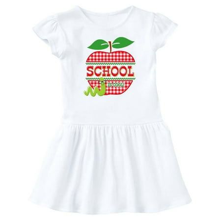 Inktastic Apple School Is Cool Gift Baby Girl Dress
Inktastic Apple School Is Cool Gift Baby Girl Dress