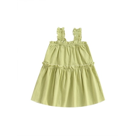 Toddler Baby Girl Dresses Sleeveless Cotton Suspender Dress Plaid Ruffled Casual Dresses Summer Clothes Outfit
Toddler Baby Girl Dresses Sleeveless Cotton Suspender Dress Plaid Ruffled Casual Dresses Summer Clothes Outfit