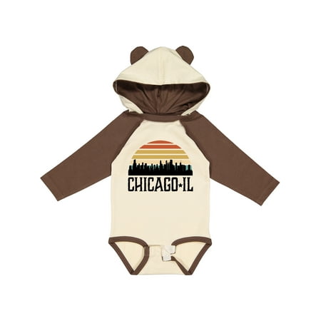 Inktastic Chicago Illinois Skyline Vintage Gift Baby Boy or Baby Girl Long Sleeve Bodysuit
Inktastic Chicago Illinois Skyline Vintage Gift Baby Boy or Baby Girl Long Sleeve Bodysuit