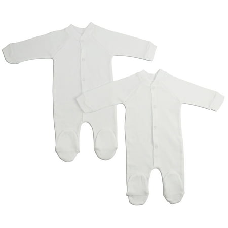 Interlock White Closed-toe Sleep & Play (Pack of 2) 
Interlock White Closed-toe Sleep & Play (Pack of 2)