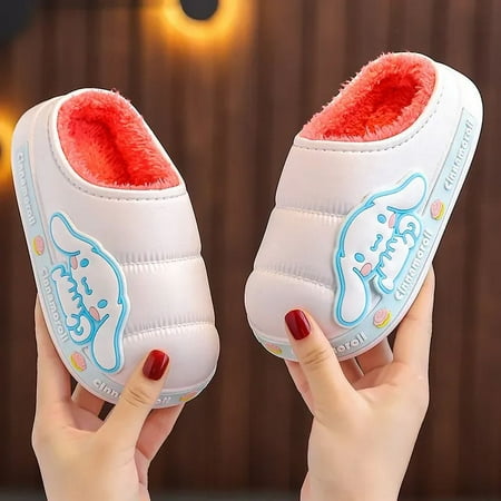 Sanrios Hello Kitty Anime Kawaii Winter Children Bag Heel Cotton Shoes Waterproof and Warm External Slippers Christmas Gifts
Sanrios Hello Kitty Anime Kawaii Winter Children Bag Heel Cotton Shoes Waterproof and Warm External Slippers Christmas Gifts
