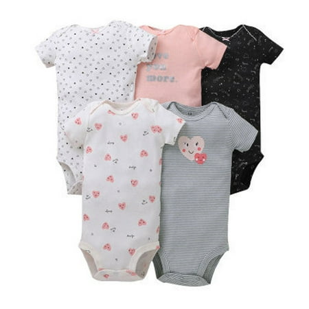 DNDKILG Baby Toddler Girls Boy One Piece Short Sleeve Graphic Bodysuits Gray 3M-24M 12
DNDKILG Baby Toddler Girls Boy One Piece Short Sleeve Graphic Bodysuits Gray 3M-24M 12
