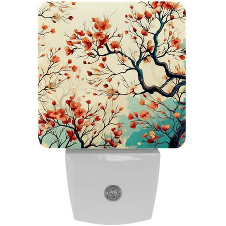 Tree LED Square Night Light - Soft Glow Plug-in Lamp with Dusk to Dawn Sensor for Bedroom and Hallway - Energy Efficient Compact Design 
Tree LED Square Night Light - Soft Glow Plug-in Lamp with Dusk to Dawn Sensor for Bedroom and Hallway - Energy Efficient Compact Design